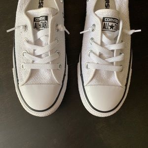 Converse All Star Slide On Woven Sneakers